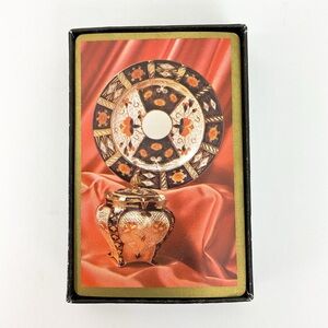 Vintage Congress playing cards Traditional Imari china